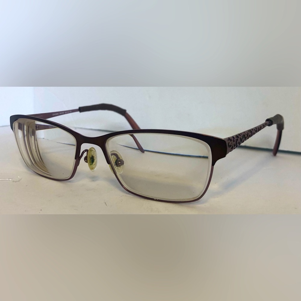 Chelsea Morgan Eyeglass Frames 52[]16 BR/RO 52-16-135. Metal Frames